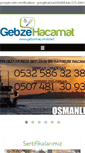 Mobile Screenshot of gebzehacamat.net